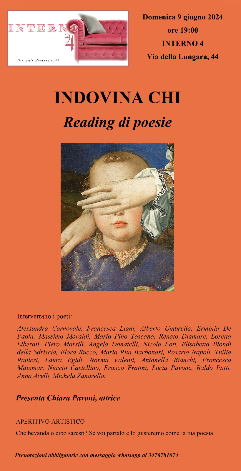 Indovina Chi -Reading poetico